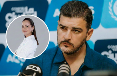 Alcalde de Guayaquil, Aquiles Alvarez, habla sobre la salida de Marcela Aguiñaga de Revolución Ciudadana.