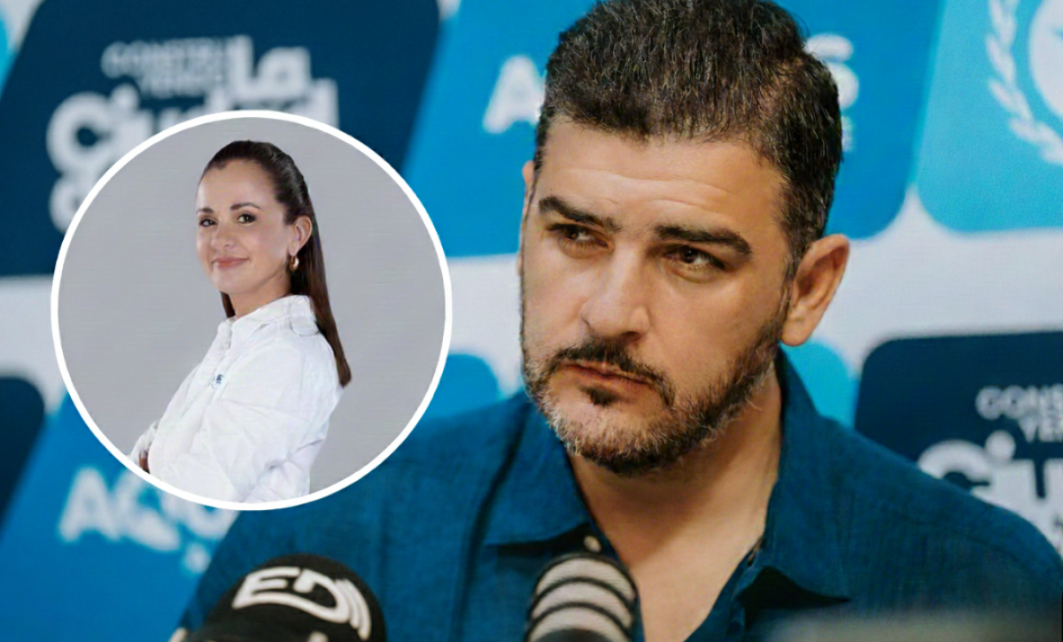 Alcalde de Guayaquil, Aquiles Alvarez, habla sobre la salida de Marcela Aguiñaga de Revolución Ciudadana.