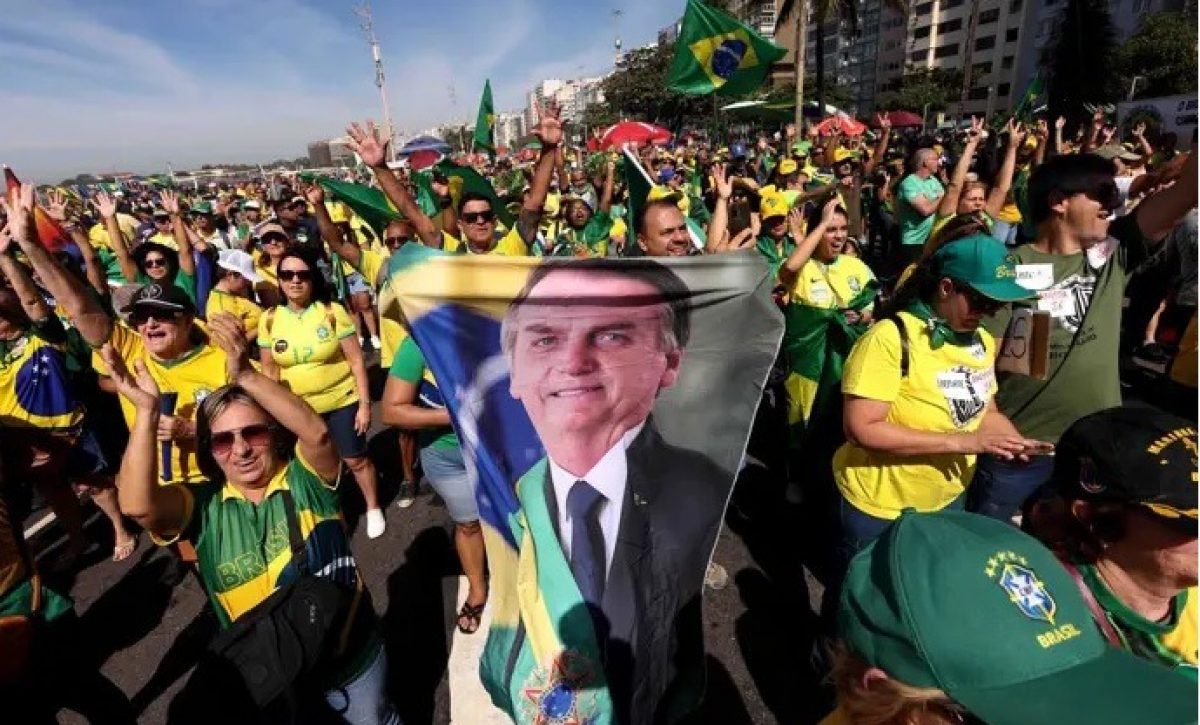 Seguidores del expresidente de Brasil, Jair Bolsonaro. FOTO: Europa Press.