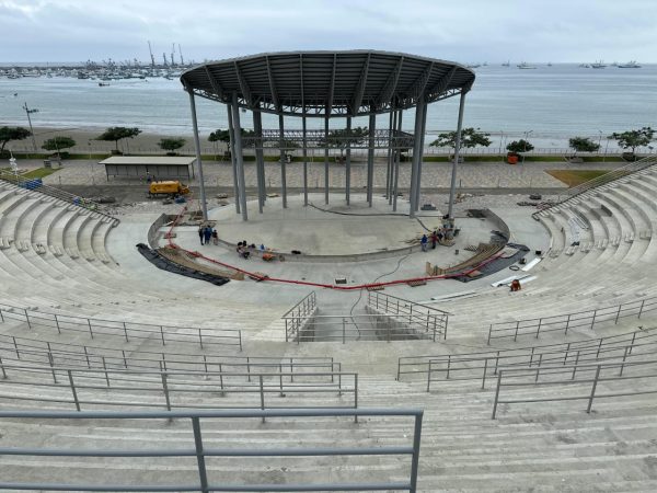 La construcción del Parque Centenario Agustín Intriago aún no está concluida.