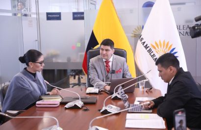 La Comisión Calificadora de la Asamblea Nacional. FOTO: @AsambleaEcuador.