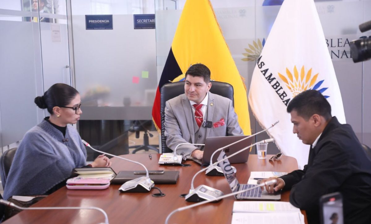 La Comisión Calificadora de la Asamblea Nacional. FOTO: @AsambleaEcuador.