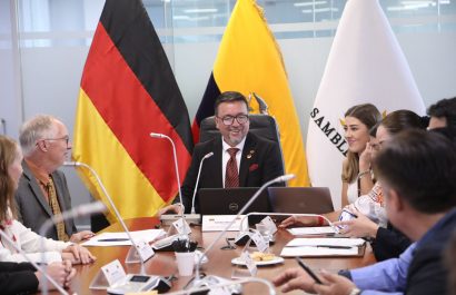 Parlamentos de Ecuador y Alemania consolidan vínculos bilaterales. FOTO: @AsambleaEcuador.