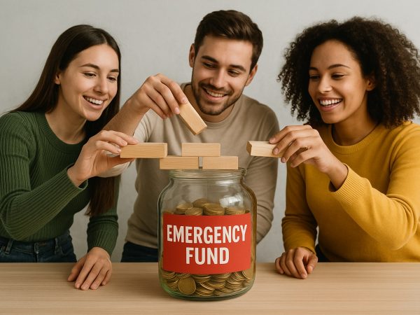 Ahorrar e invertir: claves para jóvenes que inician su educación financiera. FOTO: Inteligencia Artificial (ChatGPT).