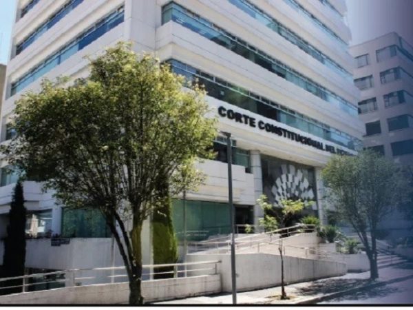 Edificio de la Corte Constitucional de Ecuador, en Quito.