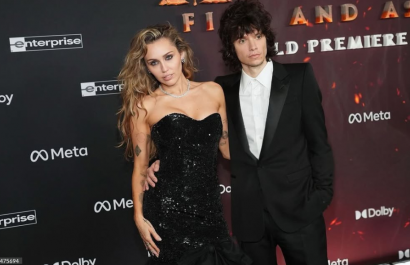 Una de las fotos que compartió Miley Cyrus en sus redes sociales.