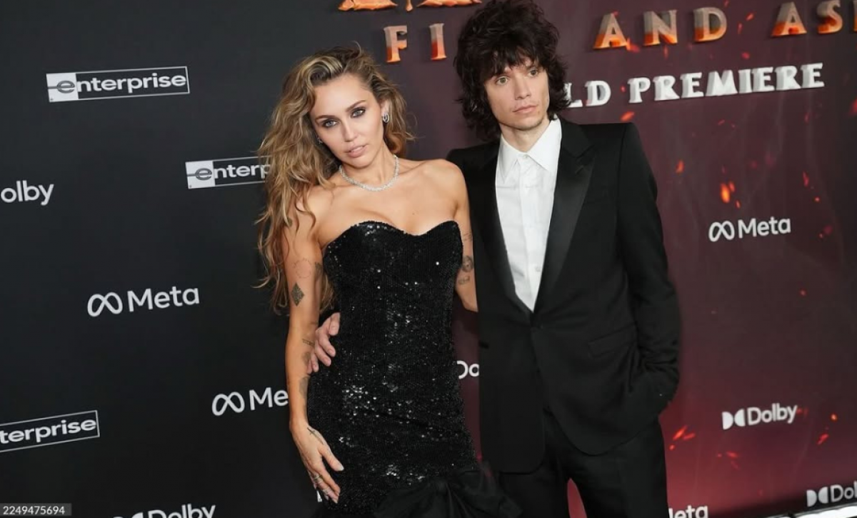 Una de las fotos que compartió Miley Cyrus en sus redes sociales.