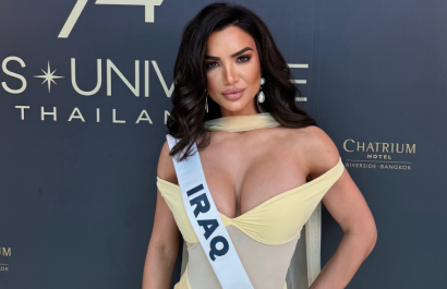 ¿Fumando en el hotel Miss Irak se defiende de los rumores en Miss Universo