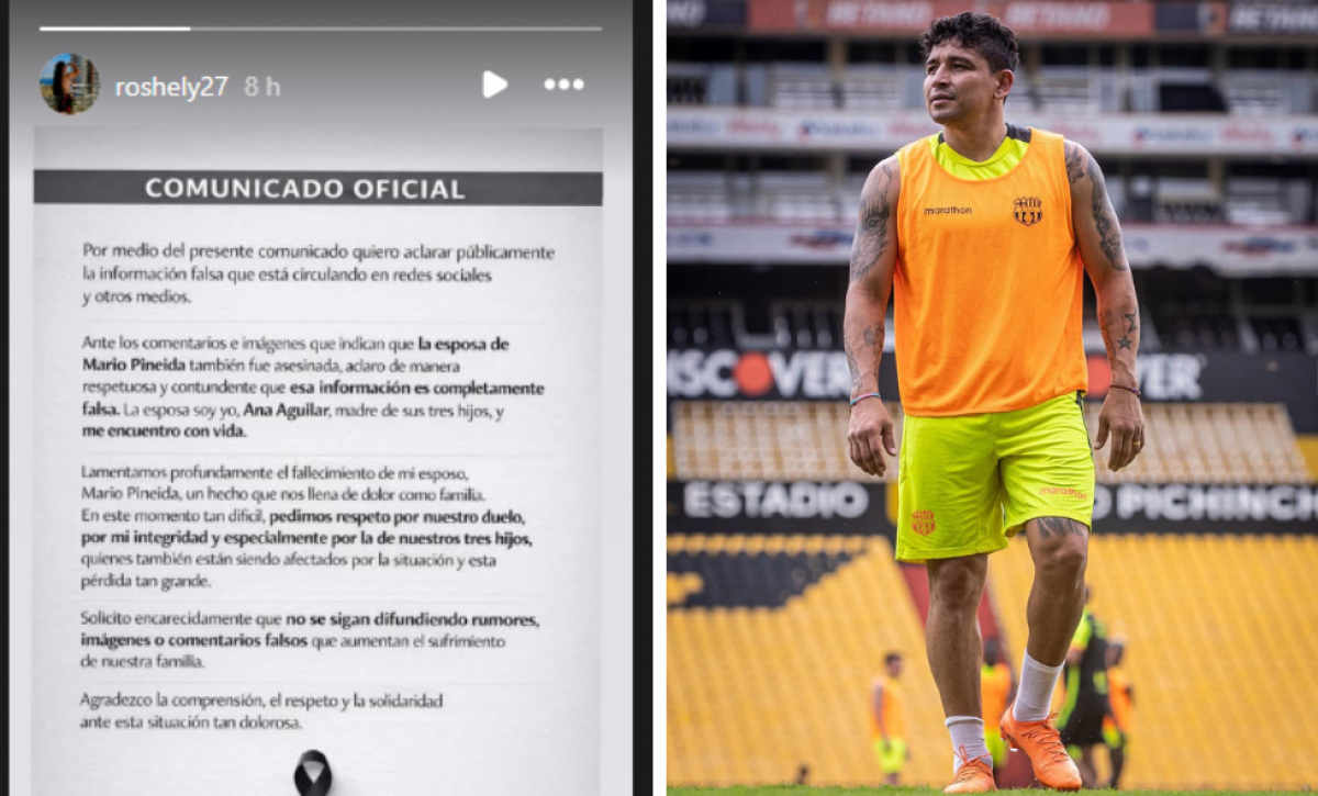 La madre de los hijos de Mario Pineida se pronunció en Instagram.